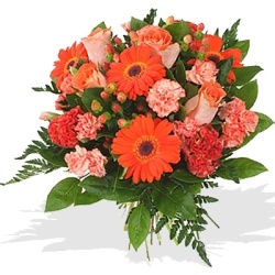 Orange bouquet - $55